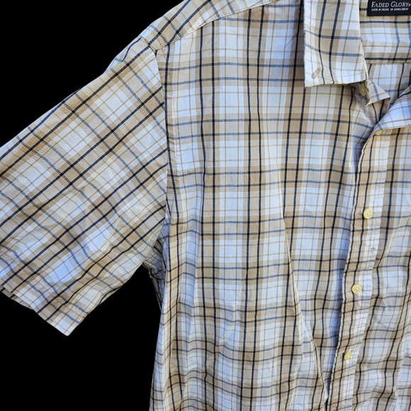 Faded Glory Button Down Shirt Men Size L - Picture 6 of 16